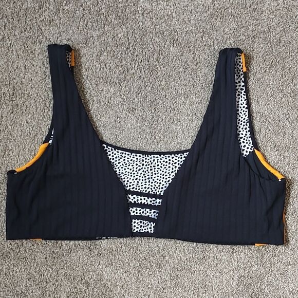 Everyday Sunday Size 3X Scoop Neck Reversible Bikini Top In Like New Condition - Picture 5 of 9